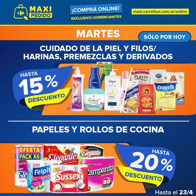 Ofertas de Hiper-Supermercados en Trujui | Ofertas Carrefour Maxi de Carrefour Maxi | 23/4/2024 - 23/4/2024