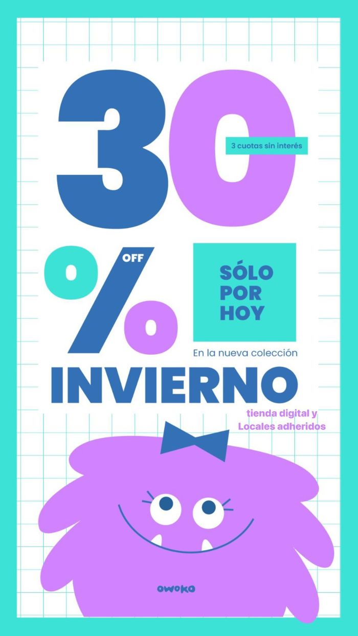 Catálogo Owoko en Avellaneda (Buenos Aires) | Todo 70% off Sólo por Hoy | 23/4/2024 - 23/4/2024