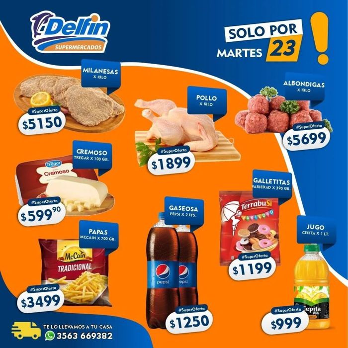 Catálogo Delfin Supermercados | Ofertas Supermercados Delfin Sólo por hoy | 23/4/2024 - 23/4/2024