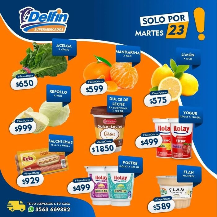 Catálogo Delfin Supermercados | Ofertas Supermercados Delfin Sólo por hoy | 23/4/2024 - 23/4/2024