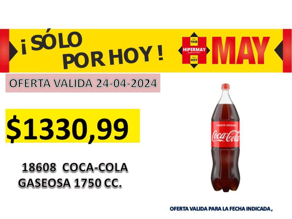 Catálogo Hiper May en Merlo (Buenos Aires) | Ofertas Hiper May | 24/4/2024 - 24/4/2024