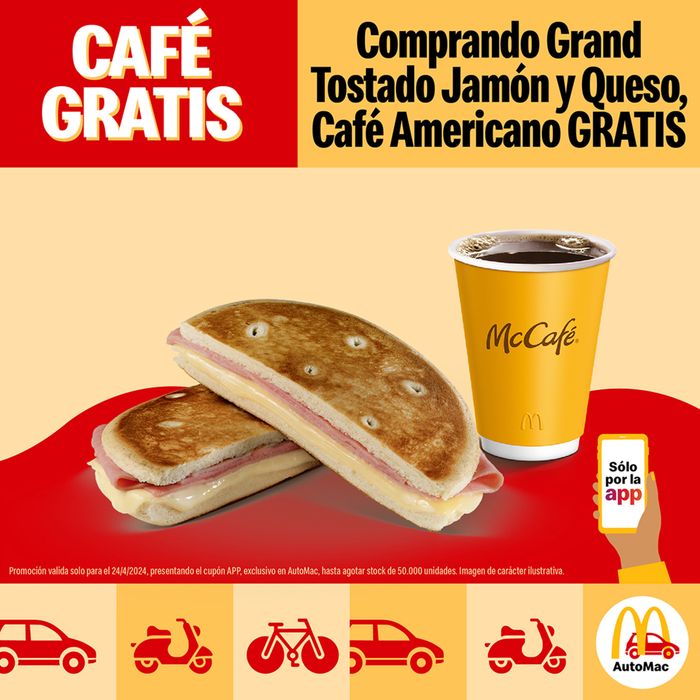 Catálogo McDonald's en Guaymallén | Promociones McDonald's hasta 40% off | 24/4/2024 - 24/4/2024
