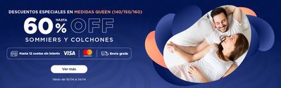 Catálogo La Cardeuse en Buenos Aires | Hasta 60% off en Medidas Queen | 24/4/2024 - 24/4/2024