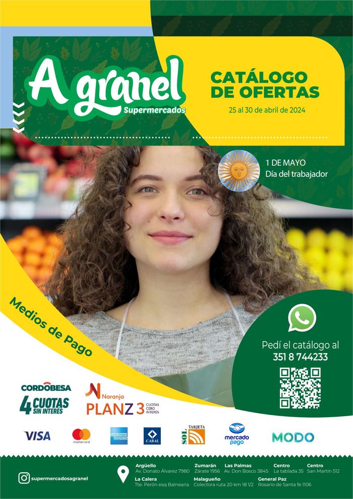 Catálogo Supermercados A Granel en Malagueño | Catálogo Supermercados A Granel | 25/4/2024 - 30/4/2024