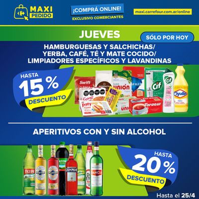 Ofertas de Hiper-Supermercados en Berazategui | Ofertas Carrefour Maxi de Carrefour Maxi | 25/4/2024 - 25/4/2024