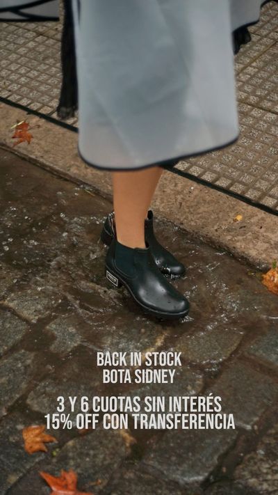 Ofertas de Ropa, Zapatos y Accesorios en Acassuso | Back in Stock - Bota Sydney 15% off de Seco Shop | 25/4/2024 - 31/5/2024