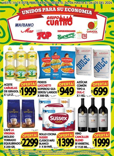 Ofertas de Hiper-Supermercados en Santa Rosa de Calamuchita | Catálogo Supermercados Becerra de Supermercados Becerra | 25/4/2024 - 6/5/2024