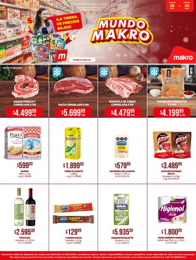 Ofertas de Hiper-Supermercados en San Justo (Buenos Aires) | Ofertas Makro de Makro | 26/4/2024 - 30/4/2024