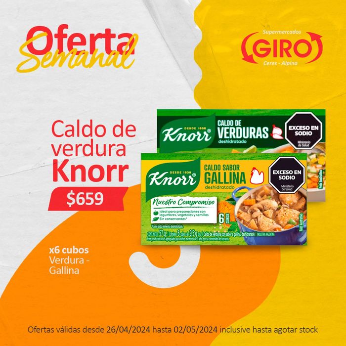 Catálogo Supermercados Giro | Ofertas Supermercados Giro Ceres | 26/4/2024 - 2/5/2024