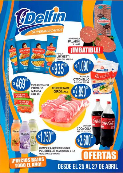 Ofertas de Hiper-Supermercados en Bell Ville | Catálogo Supermercados Delfin al 27/04 de Delfin Supermercados | 26/4/2024 - 27/4/2024