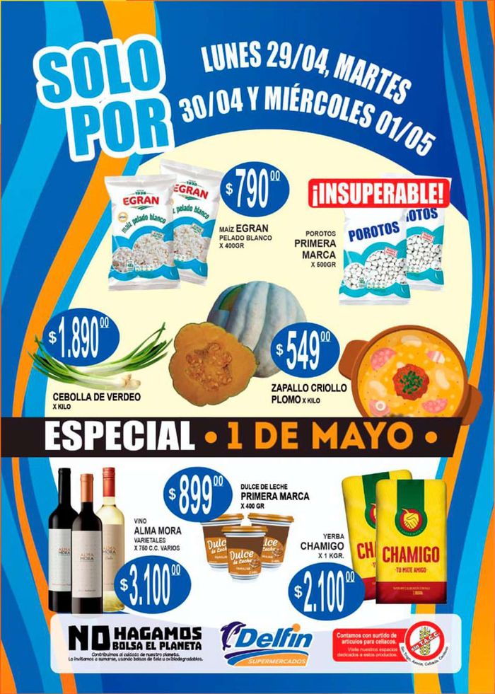 Catálogo Delfin Supermercados en Pilar (Córdoba) | Catálogo Supermercados Delfin al 01-05 | 28/4/2024 - 1/5/2024