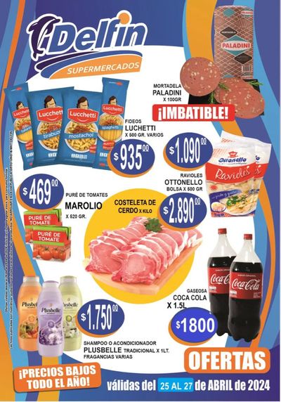 Catálogo Delfin Supermercados en San Guillermo | Catálogo Delfin Supermercados | 26/4/2024 - 27/4/2024