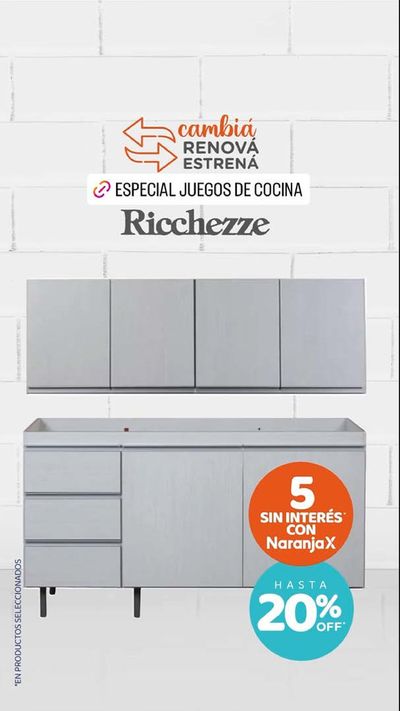 Ofertas de Electrónica y Electrodomésticos en San José (Salta) | Especial Juegoes de Cocina hasta 20% off de Oscar Barbieri | 26/4/2024 - 6/5/2024