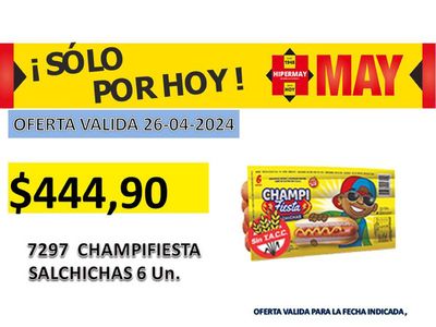Catálogo Hiper May en Tortuguitas | Ofertas Hiper May | 26/4/2024 - 26/4/2024