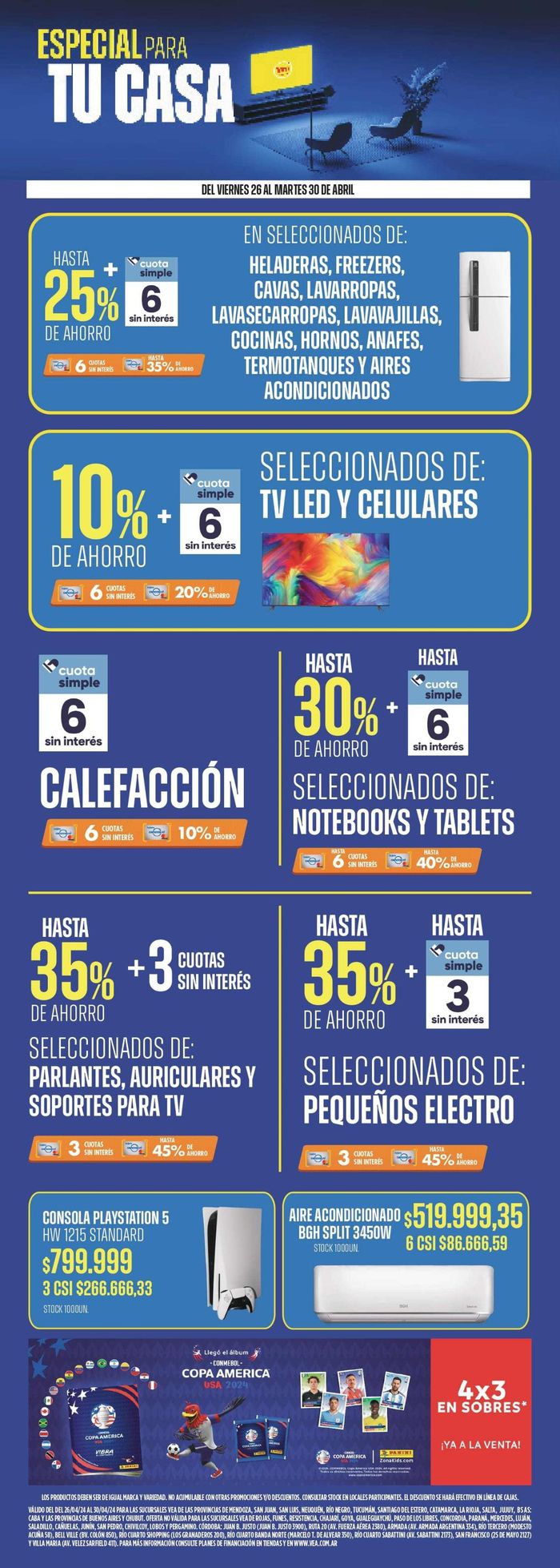Catálogo Supermercados Vea en San Salvador (Jujuy) | Ofertas Supermercados Vea para tu casa | 29/4/2024 - 2/5/2024
