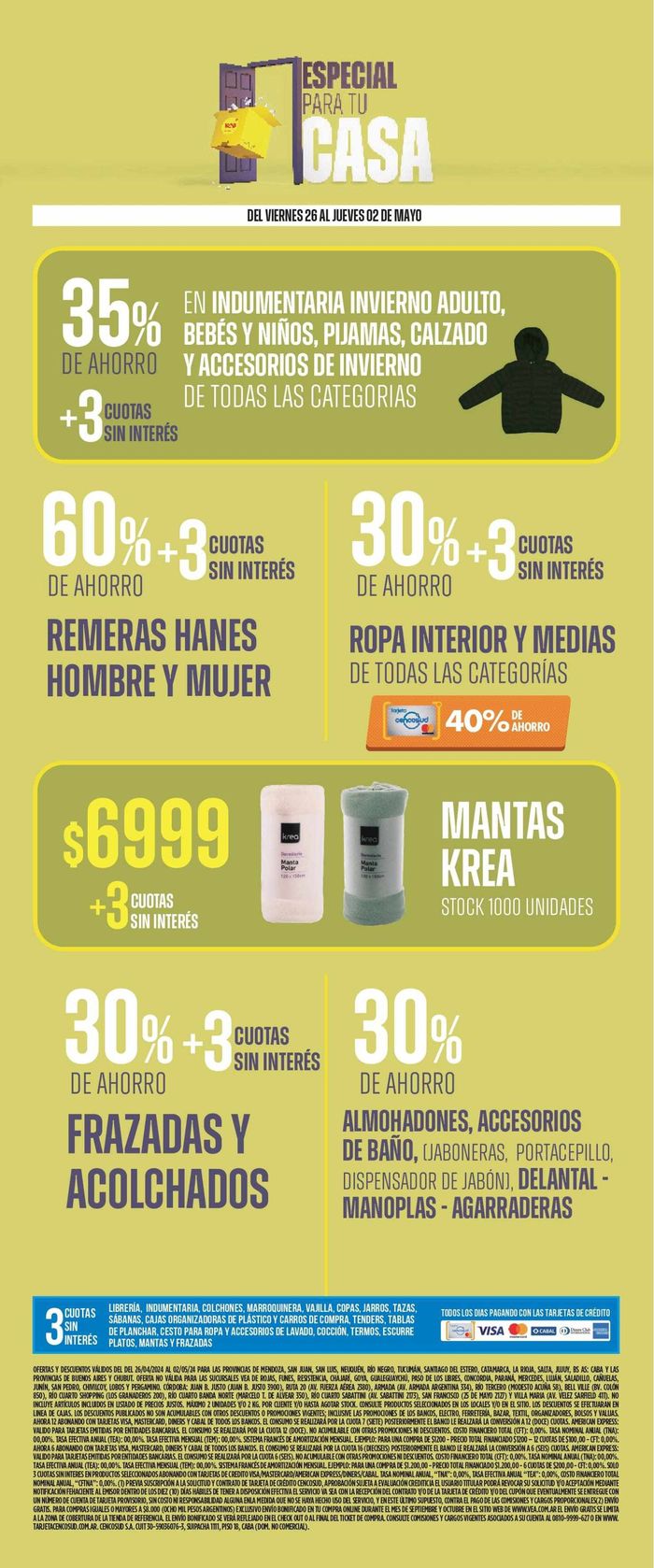 Catálogo Supermercados Vea en Mendoza | Ofertas Supermercados Vea para tu casa | 29/4/2024 - 2/5/2024