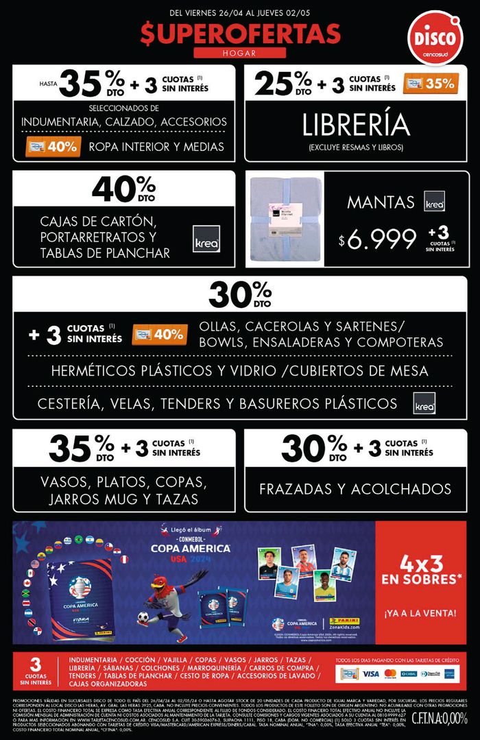 Catálogo Disco en Córdoba | Superofertas en hogar | 29/4/2024 - 2/5/2024