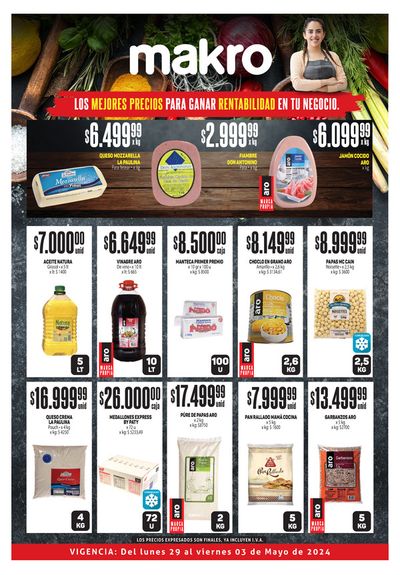Ofertas de Hiper-Supermercados en San Andrés (Tucumán) | Ofertas Makro GT5 Prin de Makro | 29/4/2024 - 3/5/2024