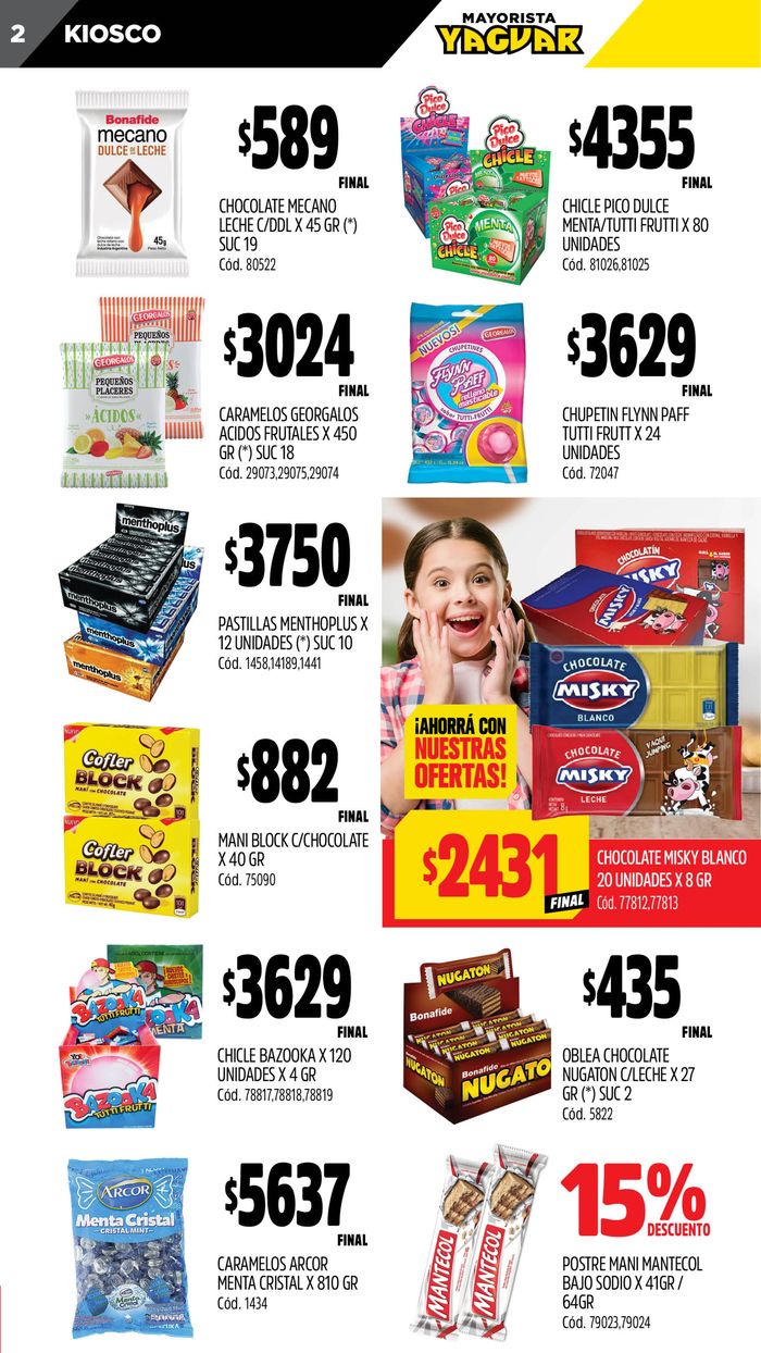 Catálogo Supermercados Yaguar en San Cristóbal (Buenos Aires) | Ofertas Yaguar para Caba y GBA | 29/4/2024 - 5/5/2024