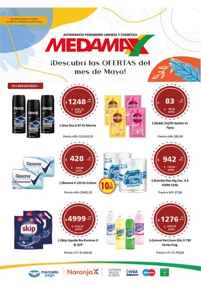 Catálogo Medamax en Quilmes | Ofertas Semanales Berazategui | 29/4/2024 - 4/5/2024
