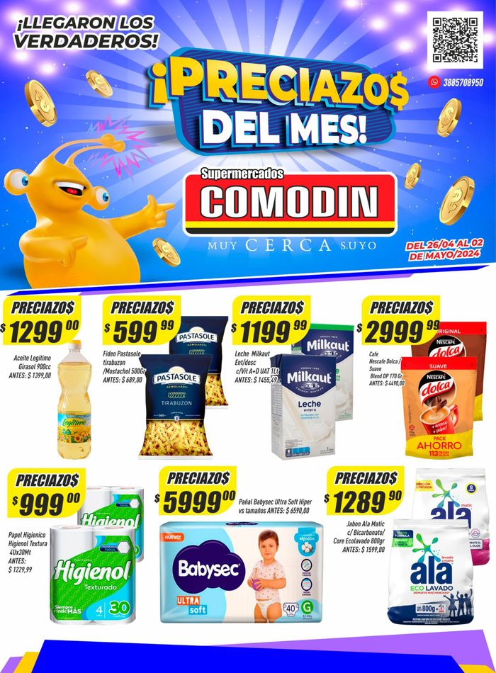 Catálogo Supermercados Comodin en Recoleta | Catálogo Supermercados Comodin al 02/05 | 29/4/2024 - 2/5/2024