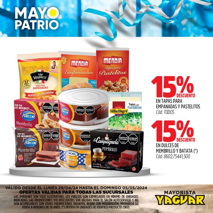 Catálogo Supermercados Yaguar en Santa Fe | Ofertas Yaguar hasta el Domingo | 30/4/2024 - 5/5/2024