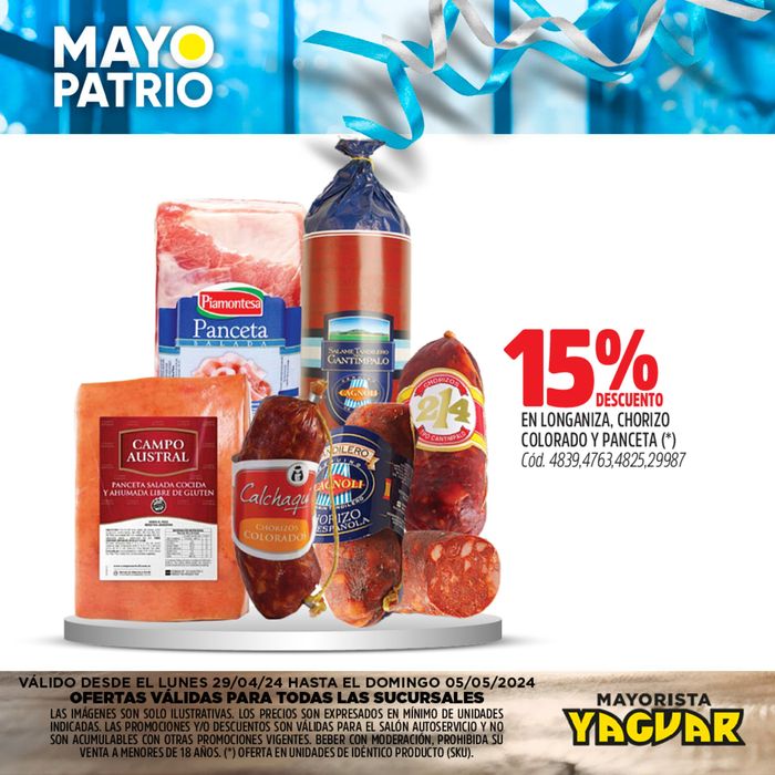 Catálogo Supermercados Yaguar en Recoleta | Ofertas Yaguar hasta el Domingo | 30/4/2024 - 5/5/2024