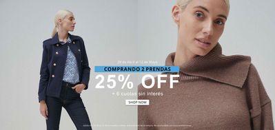 Ofertas de Ropa, Zapatos y Accesorios en Salta | 25% OFF comprando 2 prendas de Ted Bodin | 30/4/2024 - 12/5/2024