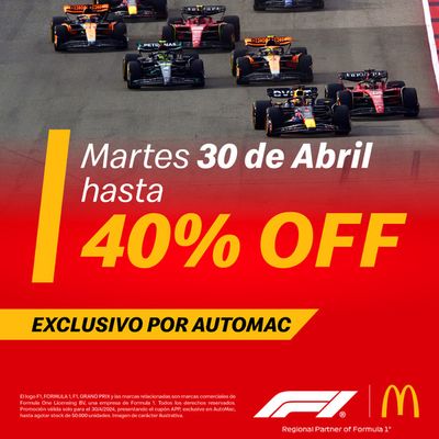 Catálogo McDonald's en Mendoza | Ofertas McDonald's por Automac | 30/4/2024 - 30/4/2024