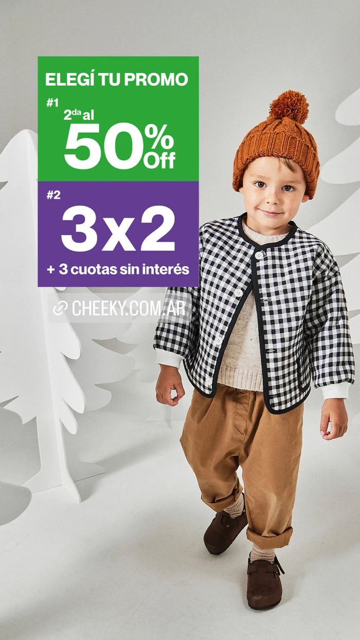 Catálogo Cheeky en Neuquén | Elegí tu promo: 2da al 50% off o 3x2 | 30/4/2024 - 6/5/2024