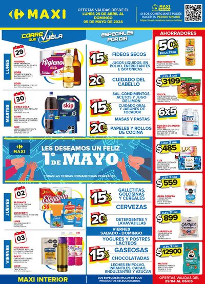 Catálogo Carrefour Maxi en Rodeo de la Cruz | OFERTAS SEMANALES - INTERIOR | 29/4/2024 - 5/5/2024