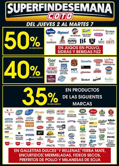 Ofertas de Hiper-Supermercados | Coto Afiche Salon de Coto | 2/5/2024 - 7/5/2024