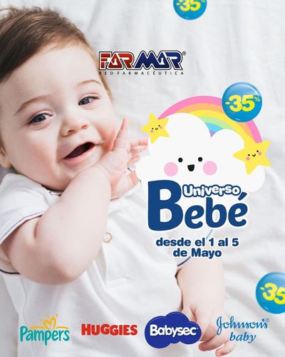 Catálogo Farmar en Corrientes | Universo Bebé - Ofertas 35% off | 2/5/2024 - 5/5/2024