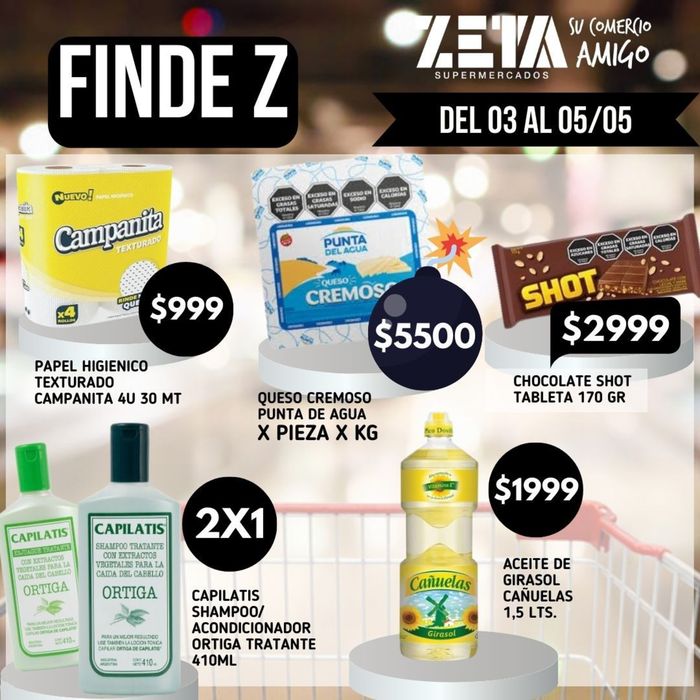 Catálogo Supermercados Zeta en Castelar | Ofertas Supermercados Zeta | 3/5/2024 - 5/5/2024