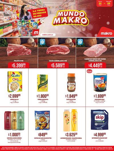 Ofertas de Hiper-Supermercados en Merlo (Buenos Aires) | Mundo Makro de Makro | 3/5/2024 - 8/5/2024