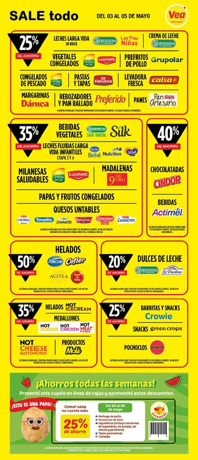 Catálogo Supermercados Vea | Supermercados Vea Fin de Semana - Río Negro | 3/5/2024 - 5/5/2024