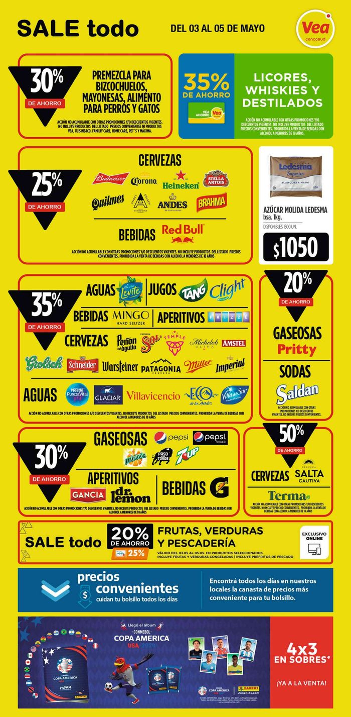 Catálogo Supermercados Vea en Bahía Blanca | Supermercados Vea Fin de semana - Buenos Aires | 3/5/2024 - 5/5/2024