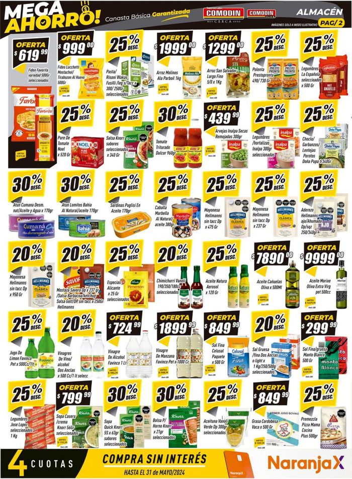 Catálogo Supermercados Comodin | Ofertas Supermercados Comodin Tucumán | 7/5/2024 - 12/5/2024