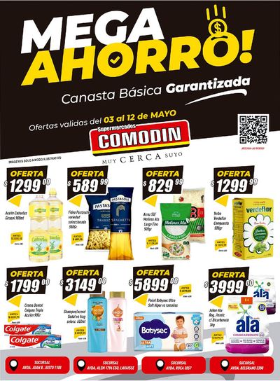 Catálogo Supermercados Comodin en Ingenio Lastenía | Ofertas Supermercados Comodin Tucumán | 7/5/2024 - 12/5/2024
