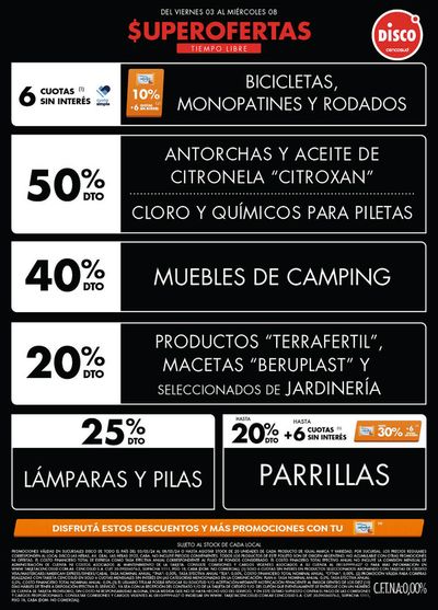 Catálogo Disco en Córdoba | Superofertas en Tiempo Libre | 7/5/2024 - 8/5/2024