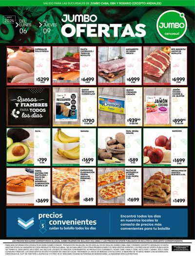 Ofertas de Hiper-Supermercados en Rosario | Frescos Semanal | BA 06 al 09 Mayo de Jumbo | 7/5/2024 - 9/5/2024