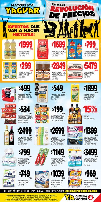Catálogo Supermercados Yaguar | Ofertas Supermercados Yaguar BB | 7/5/2024 - 11/5/2024