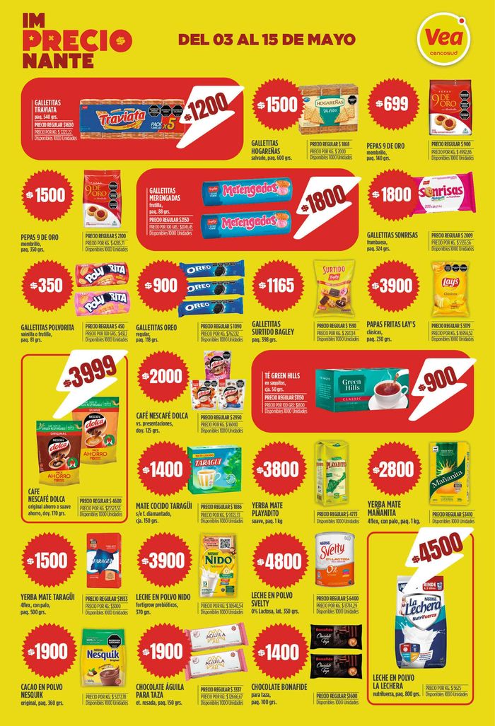 Catálogo Supermercados Vea en Buenos Aires | Ofertas Vea BS AS | 7/5/2024 - 15/5/2024