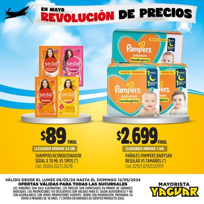 Catálogo Supermercados Yaguar en José C. Paz | Ofertas Supermercados Yaguar | 7/5/2024 - 12/5/2024