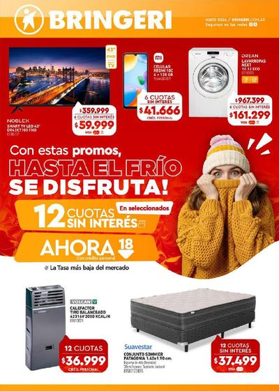 Ofertas de Electrónica y Electrodomésticos en Rojas | Catálogo Bringeri Mayo 24 de Bringeri | 7/5/2024 - 20/5/2024