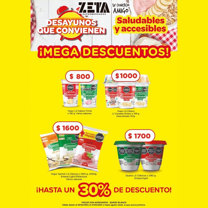 Catálogo Supermercados Zeta | Mega descuentos Supermercados Zeta  | 8/5/2024 - 31/5/2024