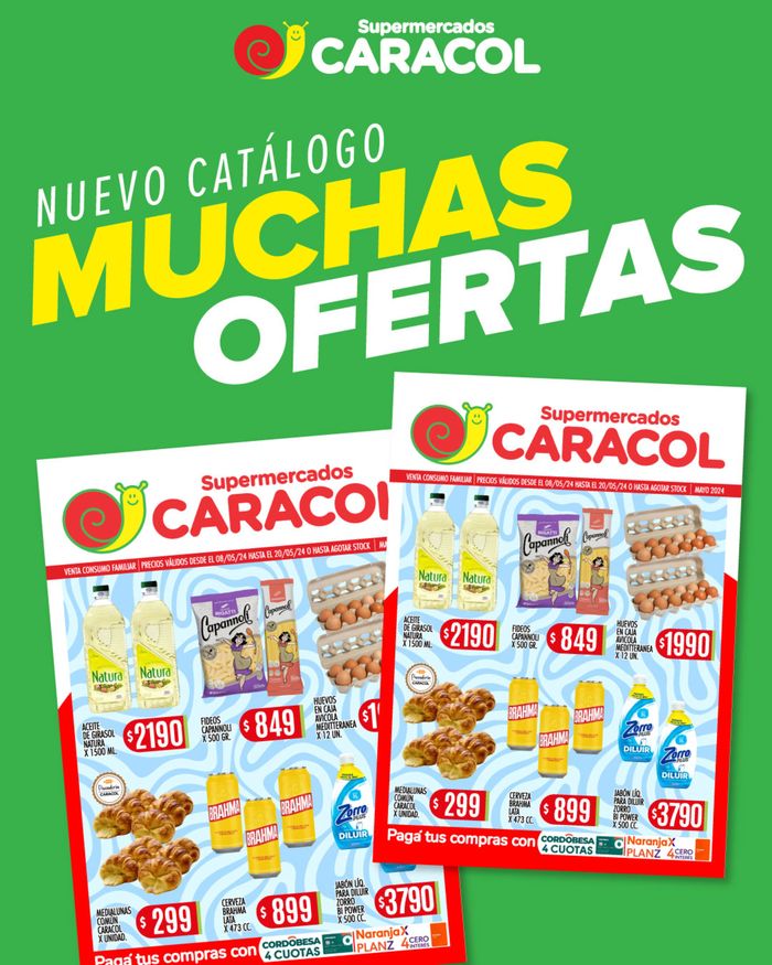 Catálogo Supermercados Caracol | Catálogo Supermercados Caracol | 8/5/2024 - 20/5/2024