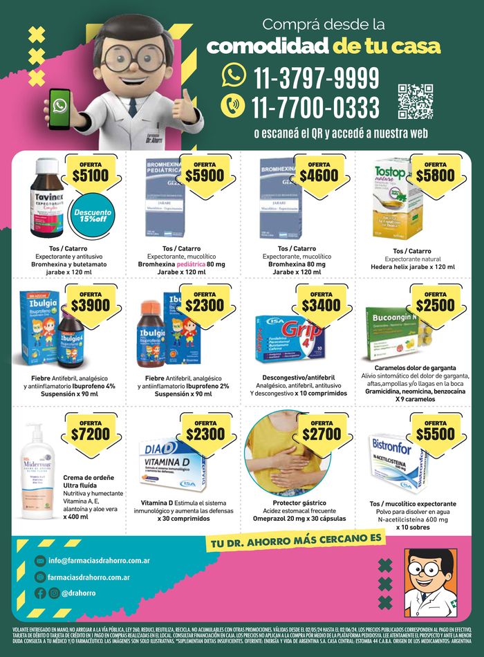 Catálogo Farmacias del Dr Ahorro en Villa Adelina | Catálogo Mayo Farmacias del Dr Ahorro | 8/5/2024 - 2/6/2024