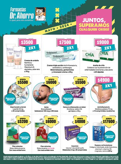 Ofertas de Farmacias y Ópticas en Salta | Catálogo Mayo Farmacias del Dr Ahorro de Farmacias del Dr Ahorro | 8/5/2024 - 2/6/2024