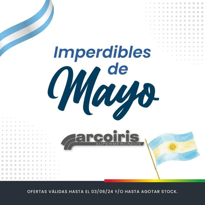 Catálogo Arcoiris Supermercados en Arroyo Seco | Imperdibles de Mayo | 8/5/2024 - 3/6/2024